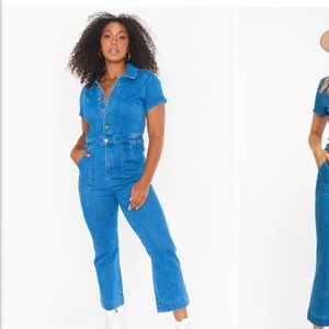 Denim jumpsuit